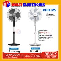 Gambar Philips ACP-610-3 Blade / ACP-620-5 Blade Kipas Angin Berdiri 45 Watt Stand Fan 16 Inch - ACP-610/01 HITAM-3BALING dari Toko Multi Elektronik Kota Administrasi Jakarta Pusat 1 Tokopedia