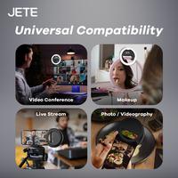 Gambar JETE Ring Light Selfie RL1 for Smartphone HP LED Rechargeable Clip On with 3 Light Mode - Garansi Resmi 2th dari Doran Gadget Official Kota Administrasi Jakarta Pusat 2 Tokopedia