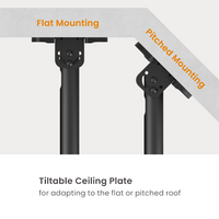 Gambar Bracket Monitor TV 32-75inch BRATECK PLB-CE1544L Heavy-Duty TV Ceiling Mount dari Techno Computer Bali Kota Denpasar 2 Tokopedia