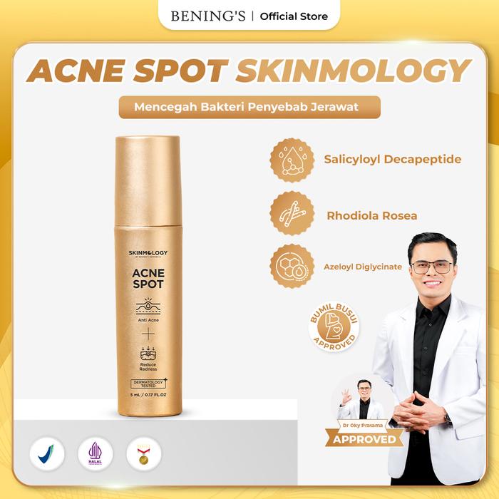 Gambar Bening's Skinmology Acne Prone Expert Series Acne Spot Mengatasi Jerawat Meradang Beruntusan Kulit Wajah Berminyak Menenangkan Kemerahan dari Beningsindonesiaofficial Kab. Bandung Tokopedia