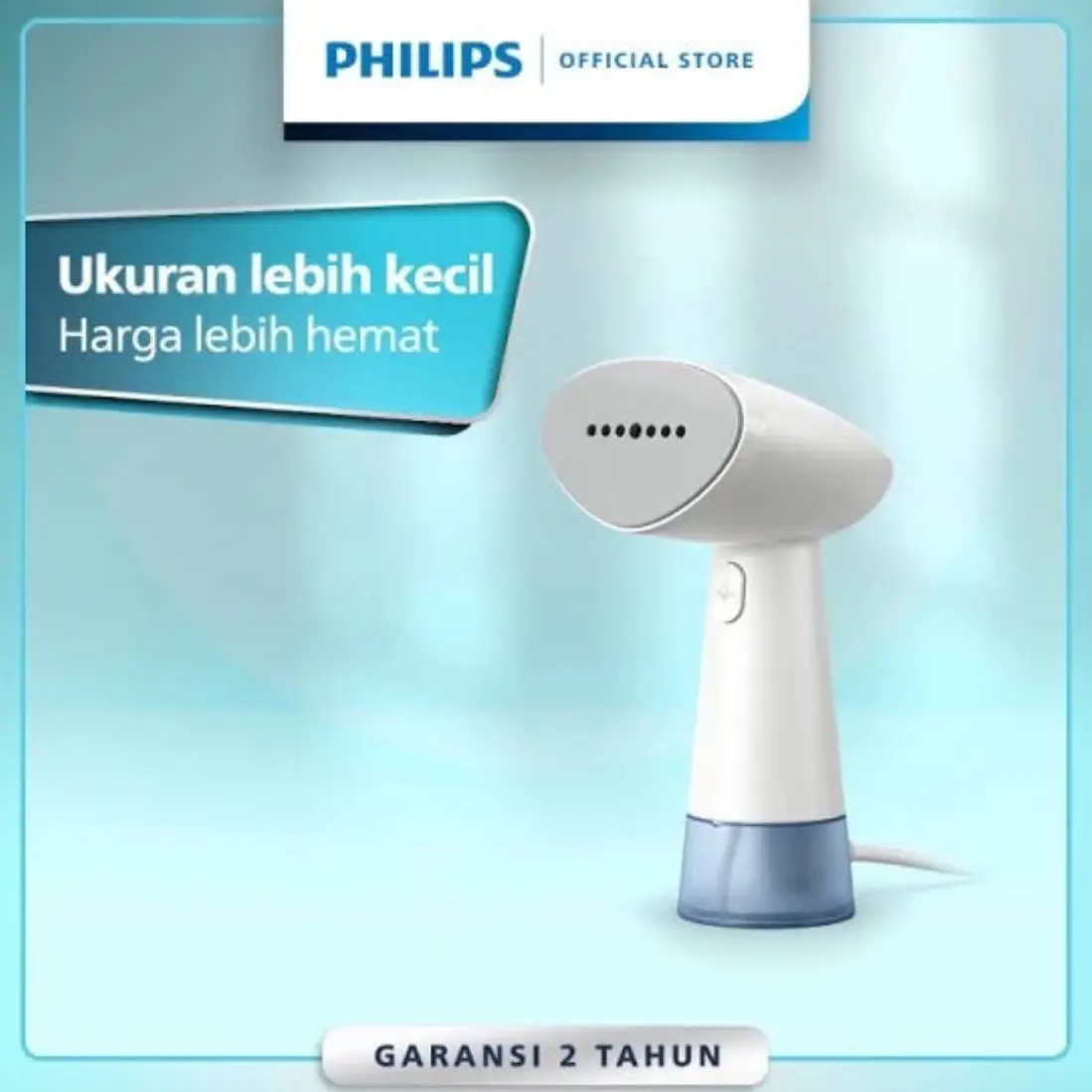 Philips Handheld Steamer Setrika Uap STH1000 STH1000/10 STH 1000 Setrika Listrik Uap PROMO