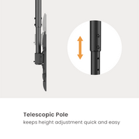 Gambar Bracket Monitor TV 32-75inch BRATECK PLB-CE1544L Heavy-Duty TV Ceiling Mount dari Techno Computer Bali Kota Denpasar 4 Tokopedia