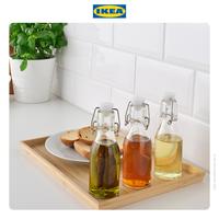 Gambar IKEA KORKEN Botol Air Minum 15cl dengan penutup Isi 3pcs  Kaca dari IKEA Indonesia Kota Administrasi Jakarta Timur 3 Tokopedia