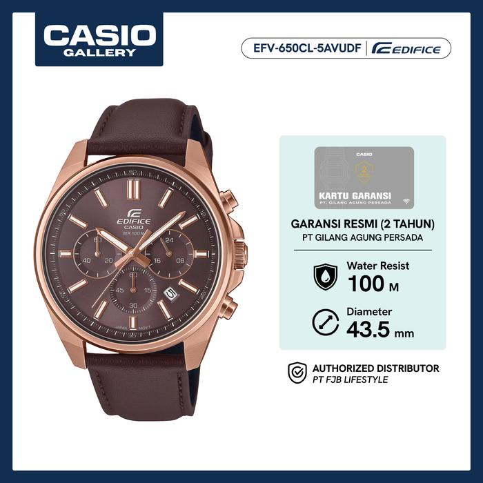 Gambar Edifice Jam Tangan Pria EFV-650CL-5AVUDF Analog dari Casio Gallery Indonesia Kota Administrasi Jakarta Pusat Tokopedia
