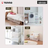 Gambar TENMA Kotak Penyimpanan Japan Quality Container Box Laci Drawer Lebar 30, 45, 60 cm Kabazoko - Clear - 45 dari Tenma Official Store Kab. Karawang 5 Tokopedia