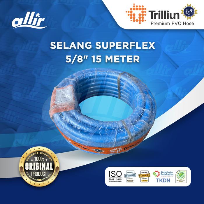 Gambar Allir - Selang Trilliun Superflex 5/8" 15 Meter – Selang PVC Multifungsi dari Allir Indonesia Kota Bandung Tokopedia