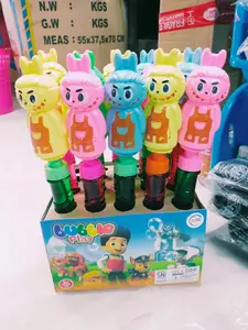 Mainan Anak Gelembung Sabun Bubble Mini Stick Kincir dan Gendang Pluit Bunyi Murah New Variant Labubu Non Pluit Cocok Dimainkan Di Luar Ruangan
