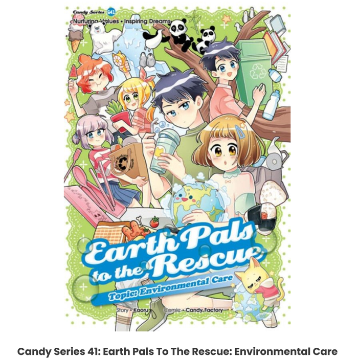 Gambar [Gempak Starz] Komik Edukasi English Candy Series 41: Earth Pals To The Rescue: Environmental Care dari VintoriBooks Kota Administrasi Jakarta Barat Tokopedia