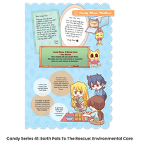 Gambar [Gempak Starz] Komik Edukasi English Candy Series 41: Earth Pals To The Rescue: Environmental Care dari VintoriBooks Kota Administrasi Jakarta Barat 3 Tokopedia