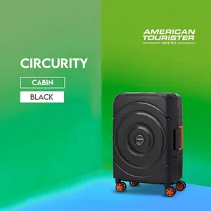 American Tourister Koper Hardcase Circurity Cabin 20 Inch - Black