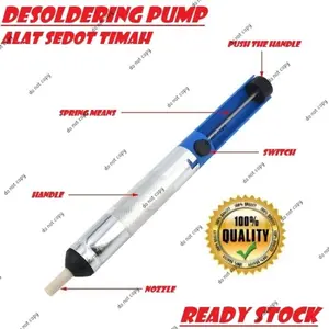 Alat Penyedot Timah Solder Sucker Desoldering Pump Sedotan Timah