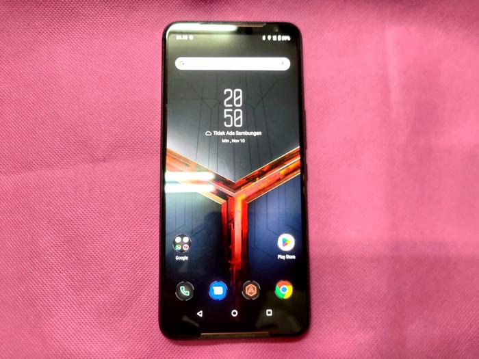 Gambar Hape Gaming ASUS ROG Phone 2 ROG 2 LTE RAM 12/512 Seken Mulus Signal Anti Begal dari CNC phoneshop Kota Administrasi Jakarta Pusat Tokopedia