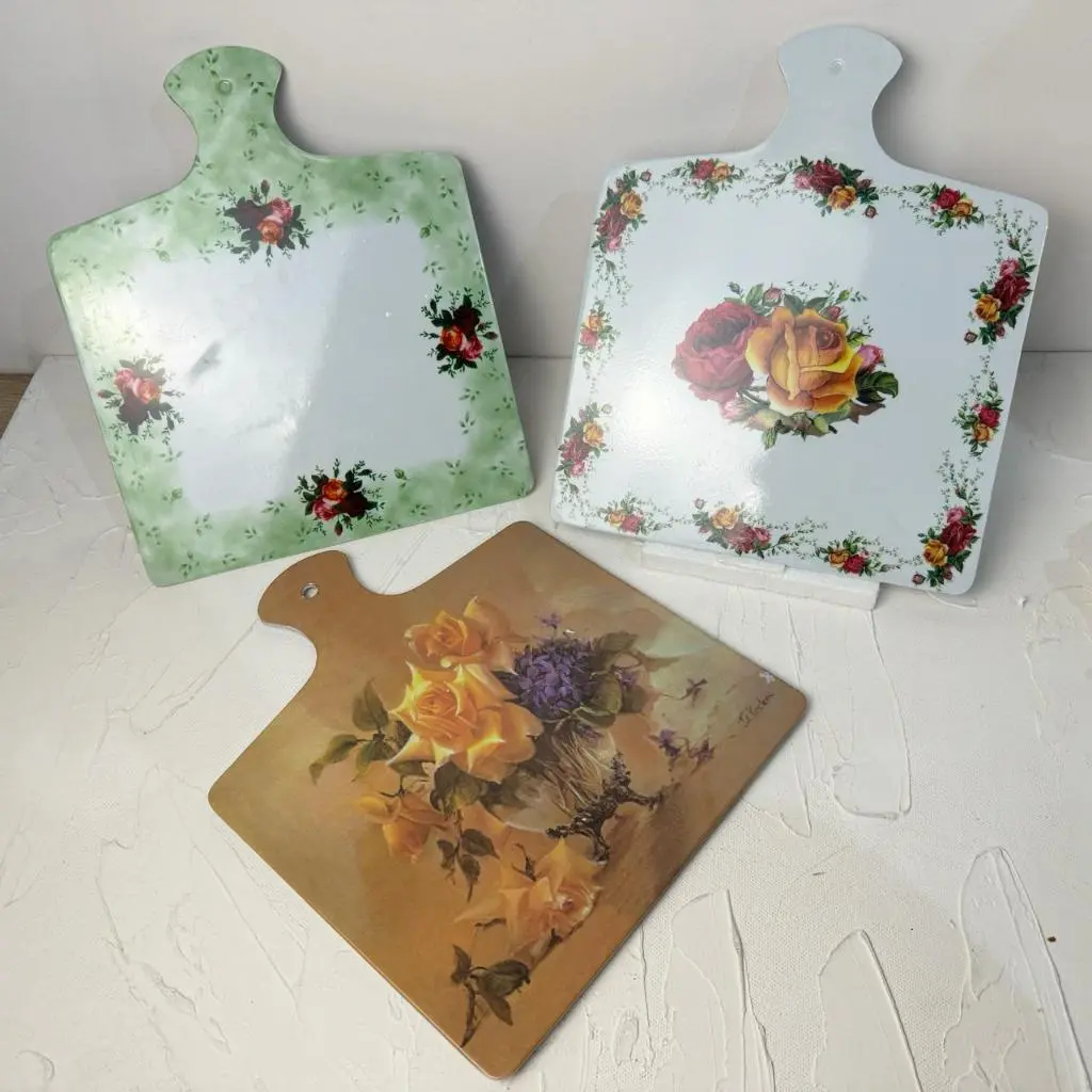 (1pc) Talenan Saji Melamine/11.5"/30cm/Talenan Cantik/Talenan Hias/Piring