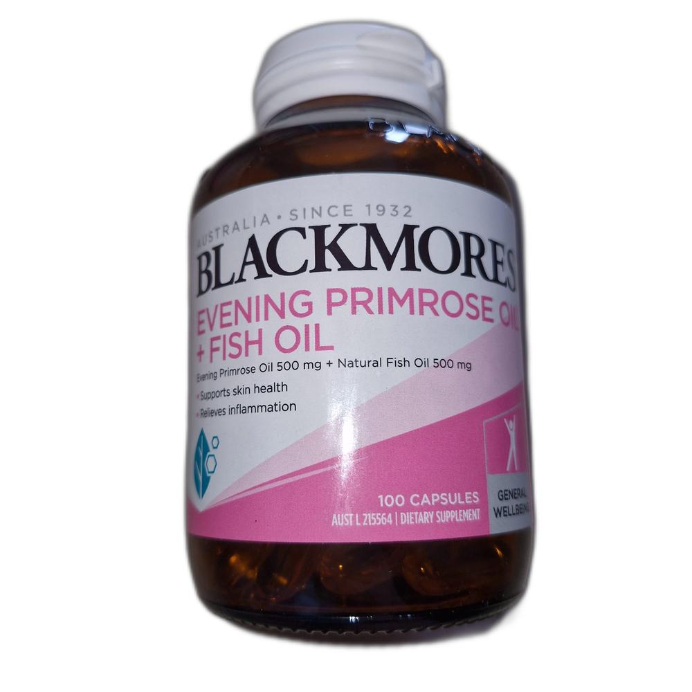 Blackmores Evening Primrose Oil + Fish Oil 100 Kapsul ORI Australia