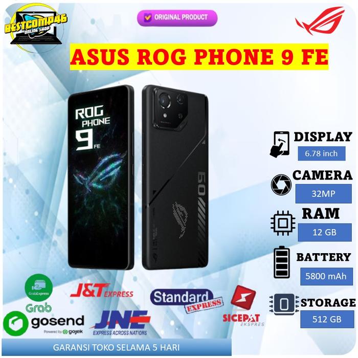 Gambar Asus Rog Phone 9 FE 12/512 GARANSI ASUS INDONESIA - 12GB / 512GB dari BestComp46 Kota Administrasi Jakarta Selatan Tokopedia