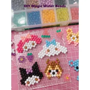 DIY Magic Water Beads Set Manik Kyutobeads Kyutomono