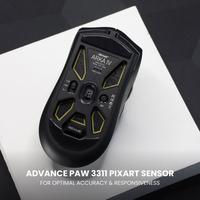 Gambar Rexus Arka IV RX115 Mouse Gaming Wireless 3 connection Modes , Arka 4 RX-115 Ambidextrous with Macro Software , PAW 3311 Pixart Sensor Hitam Kabel - Hitam dari Click & Go Tokopedia Kota Bandung 2 Tokopedia
