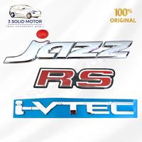 Gambar EMBLEM TULISAN BAGASI ALL NEW JAZZ 2008-2013 KOMPLIT ORIGINAL dari 3Solid Motor Kota Administrasi Jakarta Utara 2 Tokopedia