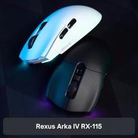Gambar Rexus Arka IV RX115 Mouse Gaming Wireless 3 connection Modes , Arka 4 RX-115 Ambidextrous with Macro Software , PAW 3311 Pixart Sensor Hitam Kabel - Hitam dari Click & Go Tokopedia Kota Bandung 1 Tokopedia