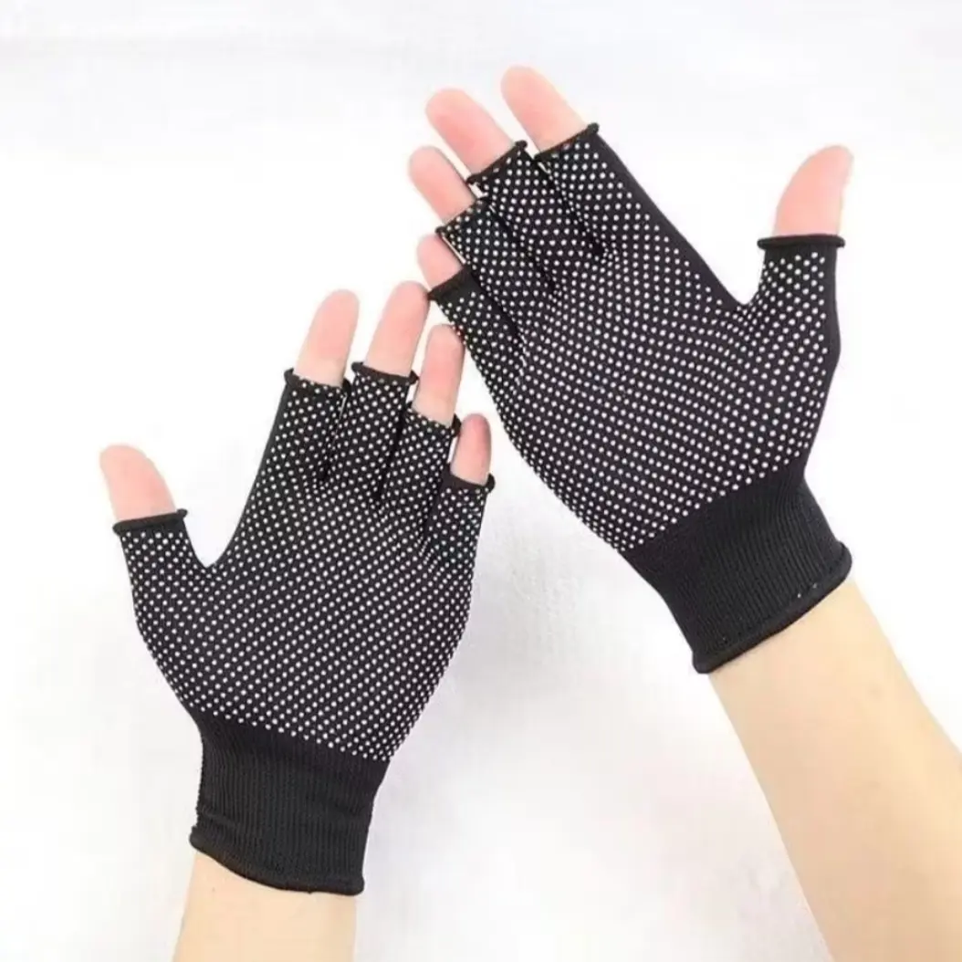 Sarung Tangan Motor Setengah Jari Anti Slip Woll