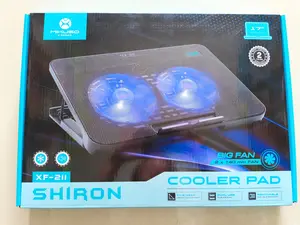 Cooler Pad NUBWO NF-211 Shiron Cooling Pad Dual Fan With LED