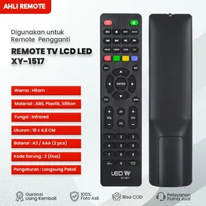 Remot TV Weyon Sakura Sivatel Gazela Animax LCD LED XY-1517 / Remote TV Digital Aoyama Ikedo