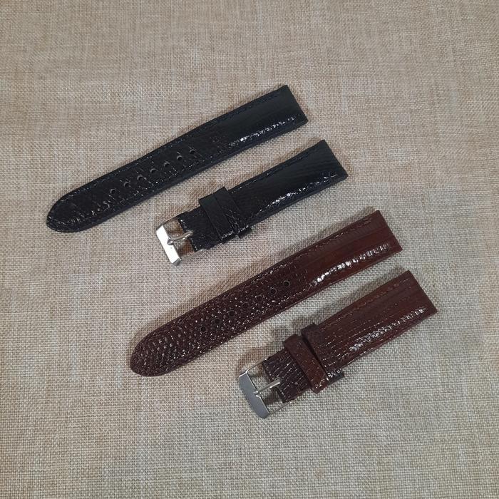 Gambar 20,22,24,26mm Lizard Leather Strap Tali Jam Kulit Biawak Handmade dari Tali Jam Tangan com Kota Tangerang Selatan Tokopedia