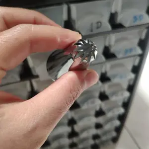 CETAKAN KUE KERING SEMPRIT BUNGA DAHLIA KEMBANG LOKAL