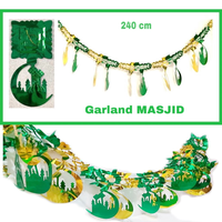 Gambar Hiasan Gantung Lebaran / Garland 3d Idul Fitri / Dekorasi Lebaran Ramadhan Kareem - BULAN BINTANG dari DINOSO INDONESIA Kota Administrasi Jakarta Barat 3 Tokopedia