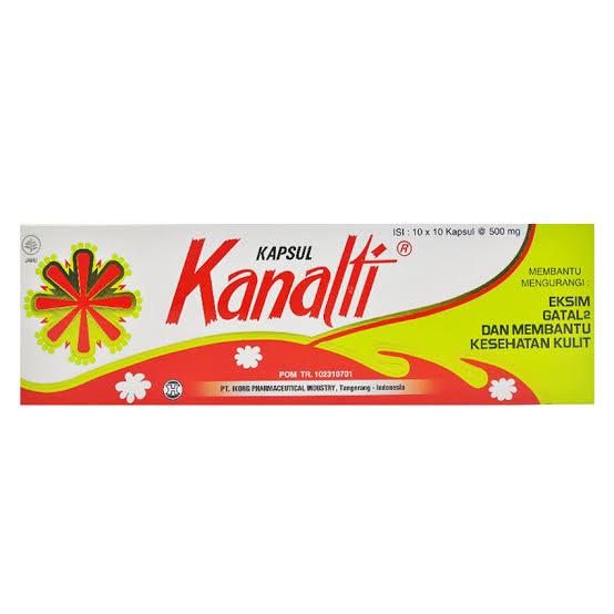 Kanalti 1 box | Obat Gatal Kulit I Obat Gatal Kulit Kanalti