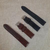 Gambar 20,22,24,26mm Lizard Leather Strap Tali Jam Kulit Biawak Handmade dari Tali Jam Tangan com Kota Tangerang Selatan 3 Tokopedia