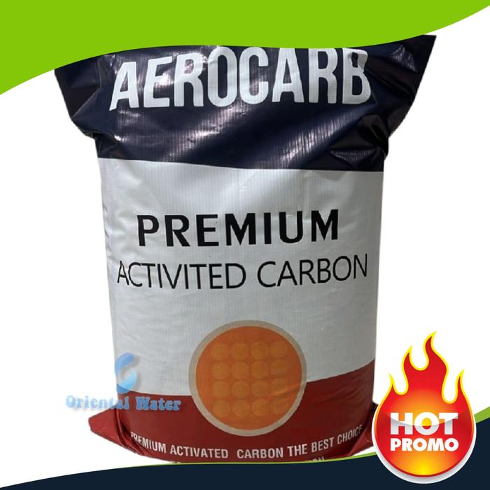 Gambar media filter air karbon aktif aerocarb 25 kg dari Oriental Water Kota Surabaya Tokopedia