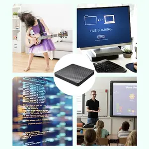 Tergacor USB 30 External DVD RW Burner High Speed Transfer Optical Disk Drive Plug and Play DVD Reader Free Drive for Laptop PC Desktop Terbaik