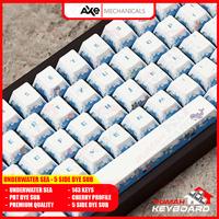 Gambar AXE MECHANICALS - Under The Sea - Cherry - Profile - Keycap - Keycaps - PBT - Dye Sub - Support Split Keyboard dari Rumah-Keyboard Kota Administrasi Jakarta Barat 5 Tokopedia