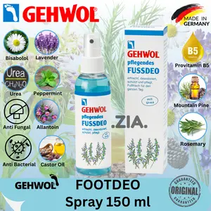 ORIGINAL GEHWOL FOOT DEO FUSSDEO CREAM KRIM KAKI BAU DEODORANT