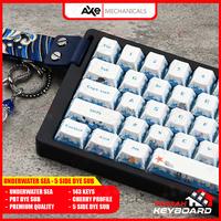 Gambar AXE MECHANICALS - Under The Sea - Cherry - Profile - Keycap - Keycaps - PBT - Dye Sub - Support Split Keyboard dari Rumah-Keyboard Kota Administrasi Jakarta Barat 4 Tokopedia