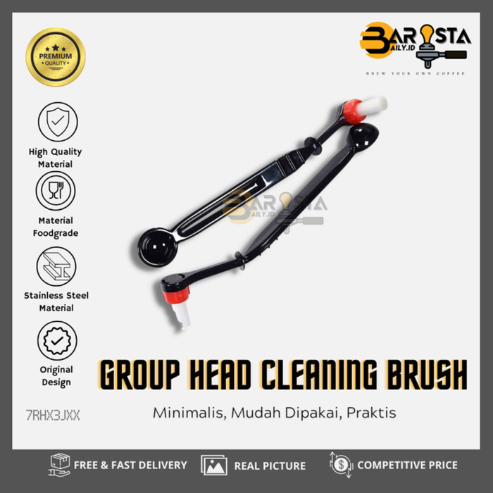Gambar Sikat Pembersih Group Head Mesin Espresso Plastik | Cleaning Brush Kopi Alat Bersih Portafilter Head Coffee Machine Tool | baristadailyID dari baristadaily.id Kota Administrasi Jakarta Barat Tokopedia