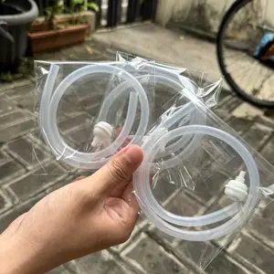 Selang Pompa Galon Elektrik Bahan Silicone termasuk Pemberat Tip