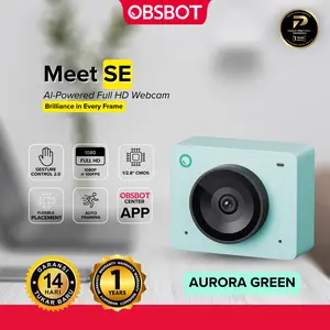 OBSBOT MEET SE GREEN - 1080P AI-POWERED STREAMING CAMERA