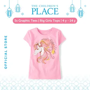 Girls Short Sleeve Graphic Tee - Kaos Anak Perempuan