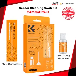 K&F Concept 16mm APS-C Sensor Cleaning Swab KNF With Liquid 20ml
