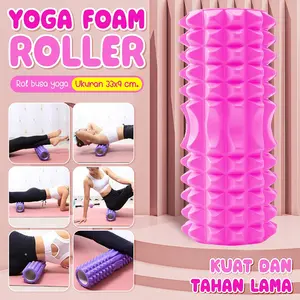 BG SPORT YOGA FOAM ROLLER YOGA ROLLER FOAM YOGA ROLL BLUE MODEL 6001