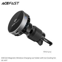 Gambar ACEFAST AIRCHARGE D40 QI2 AIR VENT CAR PHONE HOLDER MAGNETIC MAGNET MAGSAFE WIRELESS CHARGING CHARGER ICE PHONE COOLING WITH LED COLORFUL dari KoboiTech Kota Administrasi Jakarta Utara 4 Tokopedia