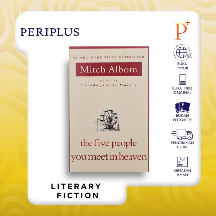 Gambar Five People You Meet in Heaven - Mass Market Paperback - 9781401398033 dari Periplus Bookshop_NEW Kota Administrasi Jakarta Timur Tokopedia