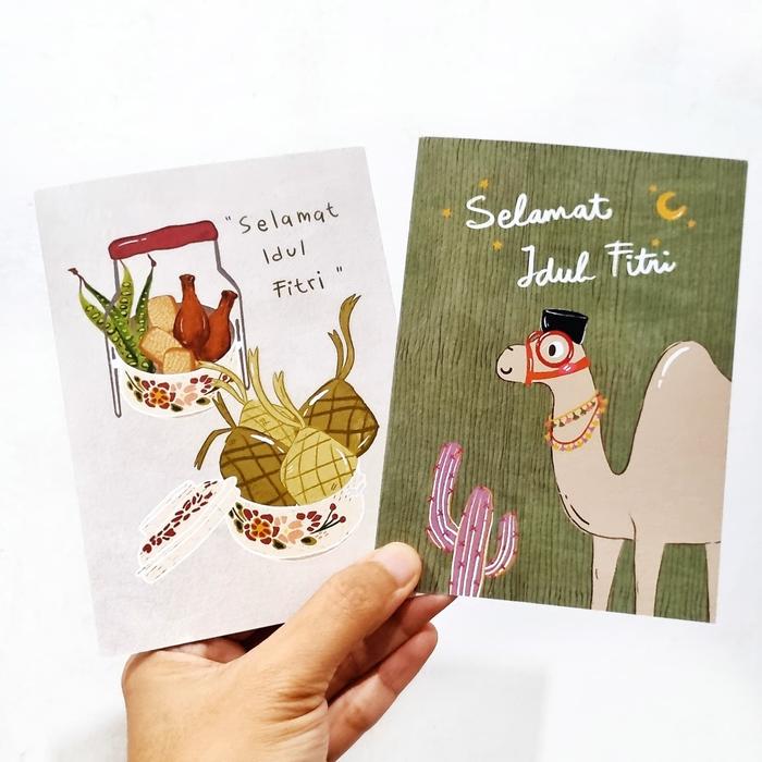 Gambar SANCRAFT - Kartu Ucapan Idul Fitri - Rantang dari SANCRAFT ID Kota Administrasi Jakarta Timur Tokopedia