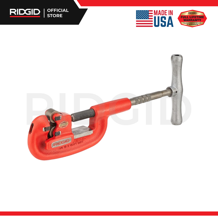 Coupe-tube Ridgid 2A Heavy Duty - Capacité 1/8 à 2 Pouces - Occasion En Bon état