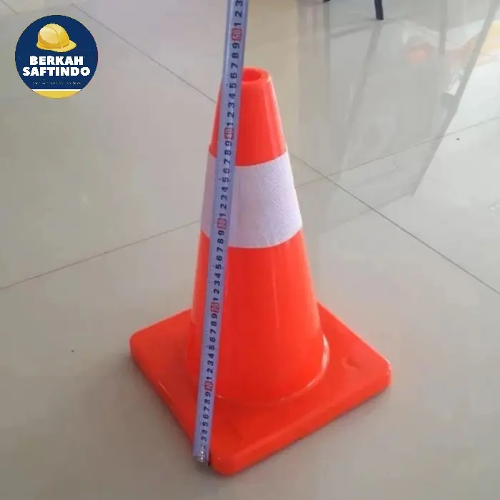Safety Traffic Cone 45 cm / Kerucut Lalu Lintas / Traffic Cone Murah