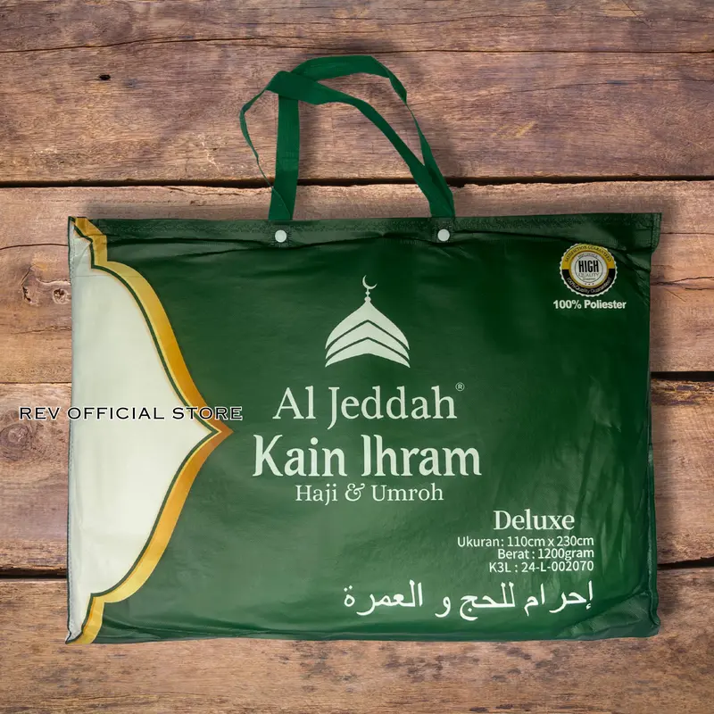 Kain Ihram Pria Al-Jeddah  Perlengkapan Haji dan Umroh 3
