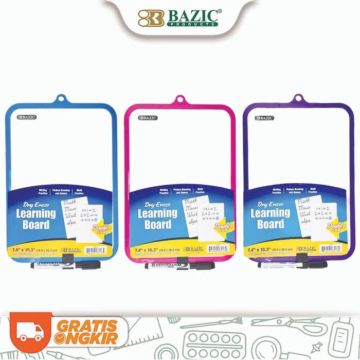 Gambar Dry Erase Learning Board Papan Tulis Belajar ut Ujian TOEFL TPA Online dari ETC Stationary Kota Tangerang Selatan Tokopedia
