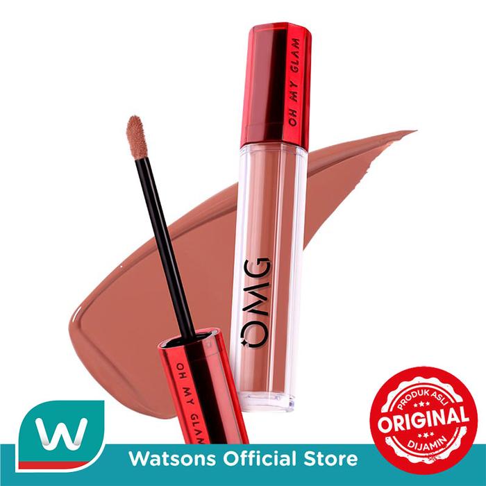 Gambar OMG Oh My Glam Mattelast Lip Cream 11 Bumble 2.9g dari Watsons Indonesia Official Store Kab. Tangerang Tokopedia